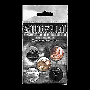 BURZUM - 5 x Button Badge Set (1)