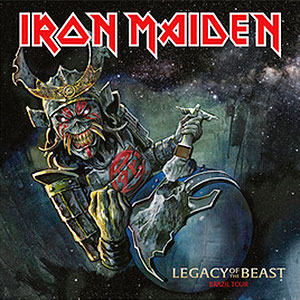 IRON MAIDEN - [yellow] Legacy of the Beast Brazil...