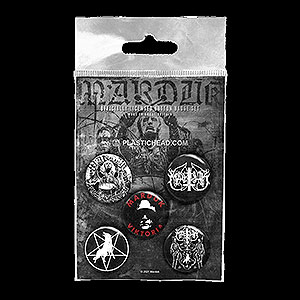 MARDUK - 5 x Button Badge Set