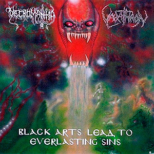 VARATHRON / NECROMANTIA - Black Arts Lead to Everlasting Sins