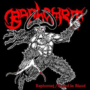 BAPHOMET (usa) - [white] Baphomet/Boiled in Blood