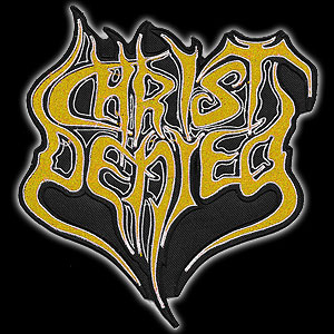 CHRIST DENIED - Logo (yellow)