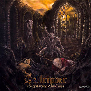 HELLRIPPER - Coagulating Darkness