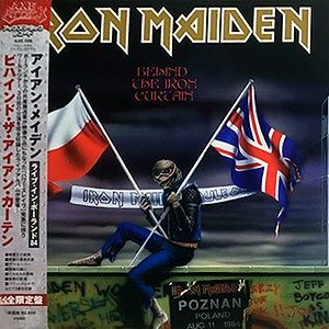 IRON MAIDEN - [red] Behind the Iron Curtain