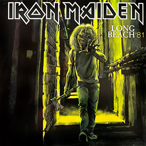 IRON MAIDEN - Long Beach '81 (green)