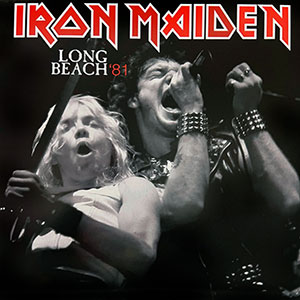IRON MAIDEN - Long Beach '81 (black)
