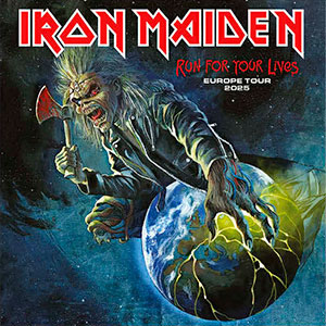 IRON MAIDEN - Run For Your Lives - Europe Tour 2025