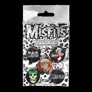 MISFITS - 5 x Button Badge Set