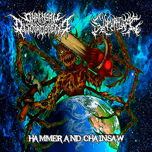 SLAMOPHILIAC/CHAINSAW DISGORGEMENT - Split CD