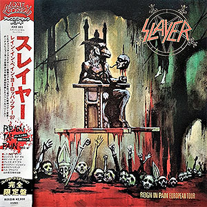 SLAYER - [green] Reign in Pain - European Tour