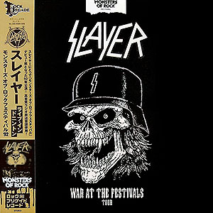 SLAYER - [black] War at the Festivals Tour